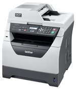 DCP-8070D Multifunción láser monocromo de alta velocidad con dúplex de impresión.