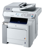 MFC-9450CDN Equipo multifunción láser color de alta velocidad con tarjeta de red, fax y dúplex de impresión.