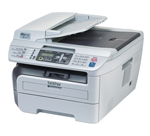 MFC-7440N Equipo multifunción láser monocrocromo con fax, alimentador de documentos y tarjeta de red.