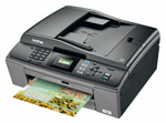 MFC-J410 Impresora multifunción de inyección de tinta color con fax, alimentador automático de documentos y pantalla LCD color de 4,8 cm.