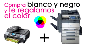Compra blanco y negro y te regalamos el color